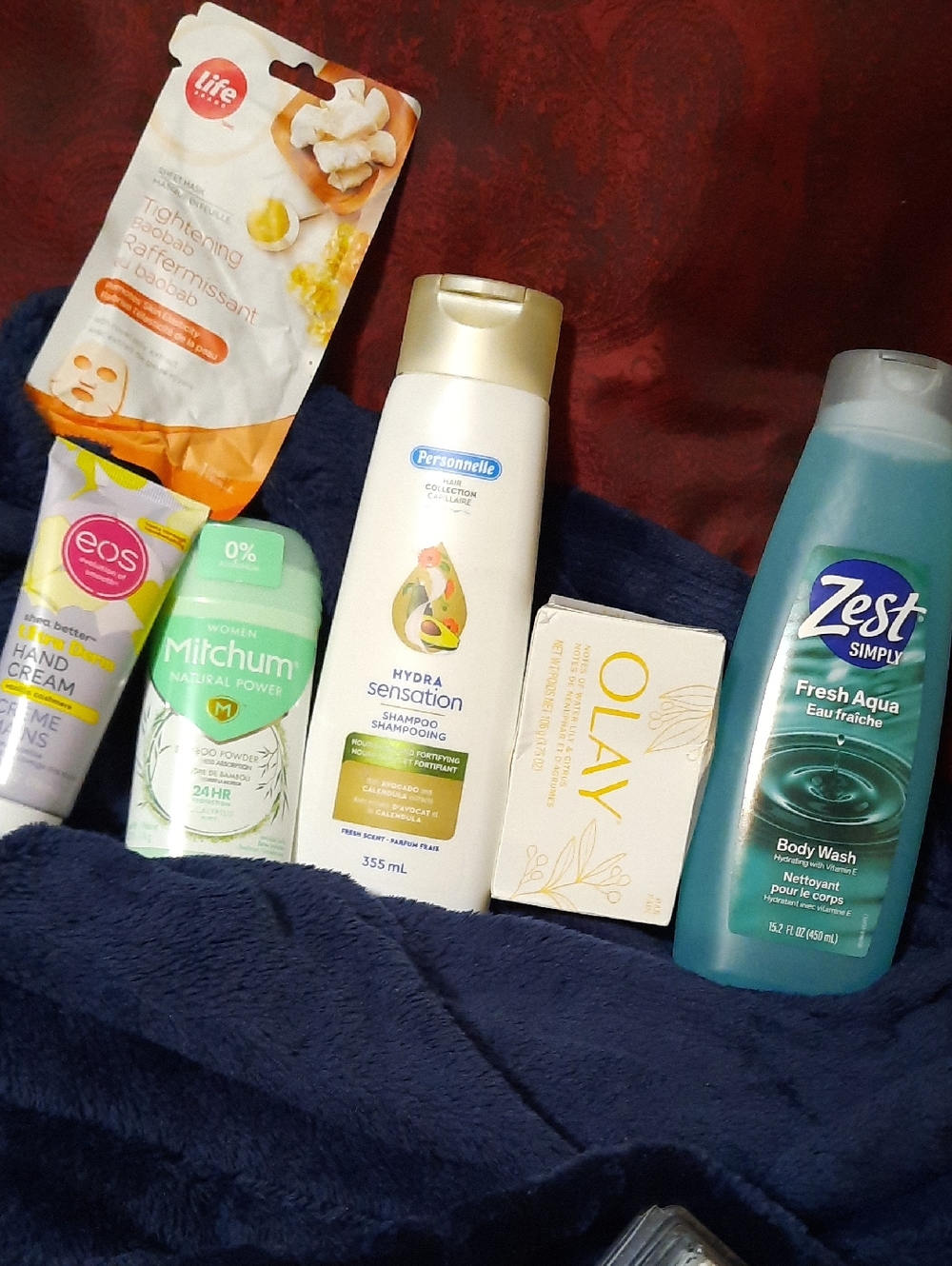 Mitchum Nat Deodorant ZERO ALUMINUM EOS Cream Shampoo Body Wash Mask HUGE LOT